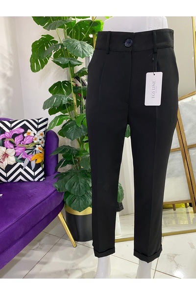 Anka Dar paça kumaş pantolon