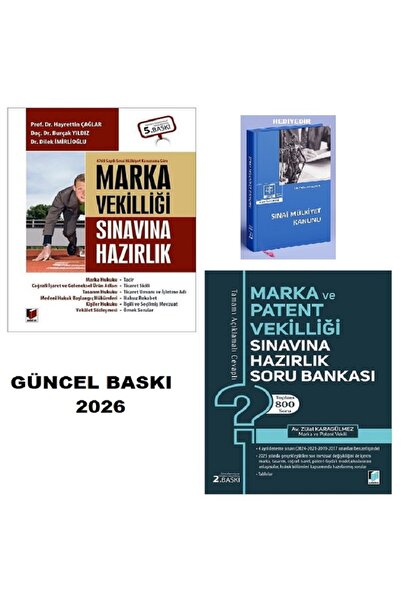 Adalet Yayınevi Marka Vekilliği Sınavına Hazırlık Konu Kitabı ve Soru Bankası...