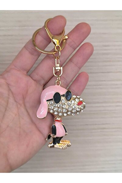 mixify Gold Color Stone Snopy Figurine