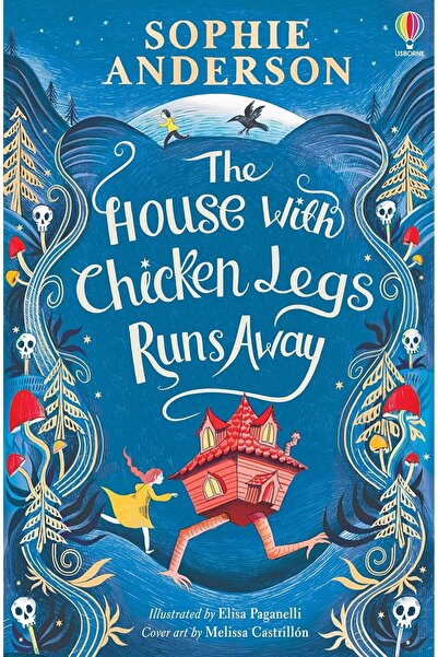 Usborne Σπίτι με μπούτια κοτόπουλου τρέχει μακριά