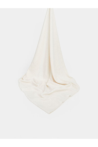 LC Waikiki Ecru Textured Women's Shawl