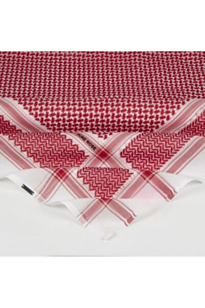 GENERAL Pure Rose Red English Shemagh