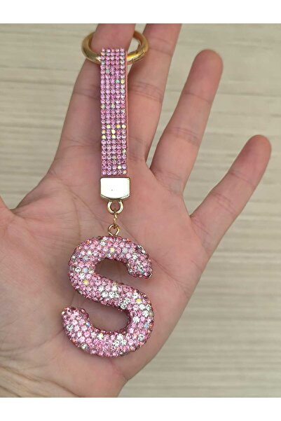 mixify S-Harf Zircon Stone Keychain/Charm/Car Ornament