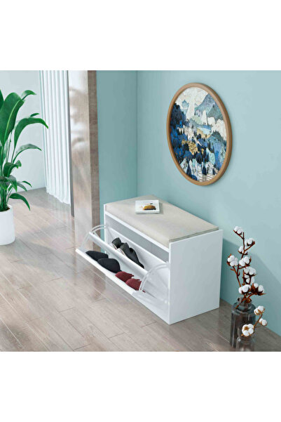 cevheri store Minderli Düşer Kapaklı Ayakkabılık 18 mm suntalam