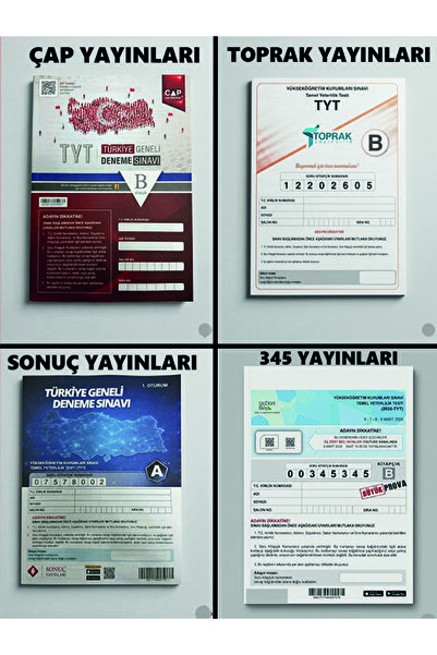 paraf yayınları 2026 MART AYI TÜRKİYE GENELİ TYT KURUMSAL DENEME SETİ