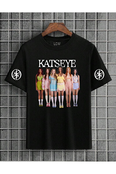 lovver Katseye Group Special Design Premium Quality Breathable T-Shirt in Cot...