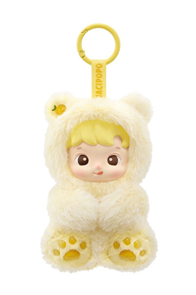 REZZOSS HACIPUPU Doll Keychain for Kids Colorful Plush Toy Cute Eyes Face, Be...