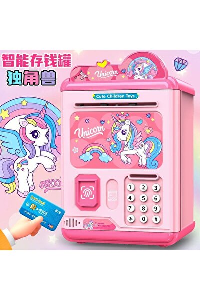 Livava Unicorn Electronic Piggy Bank with Password and Fingerprint Simulation...