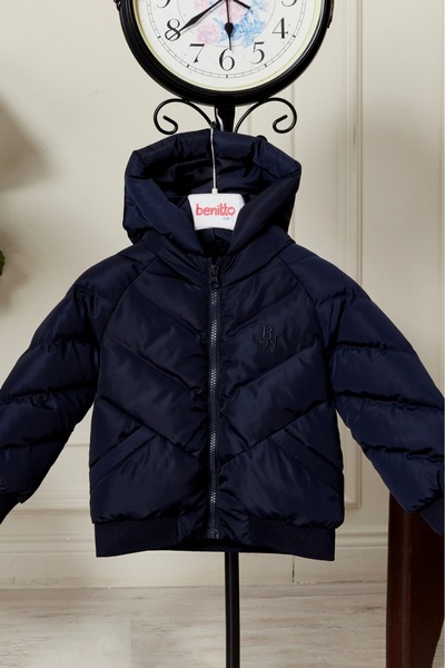 pearnight Baby Boy Hooded Winter Coat Puffer