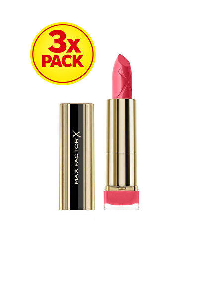 Max Factor 3x PACK Moisturizing lipstick with satin finish COLOUR ELIXIR #055...