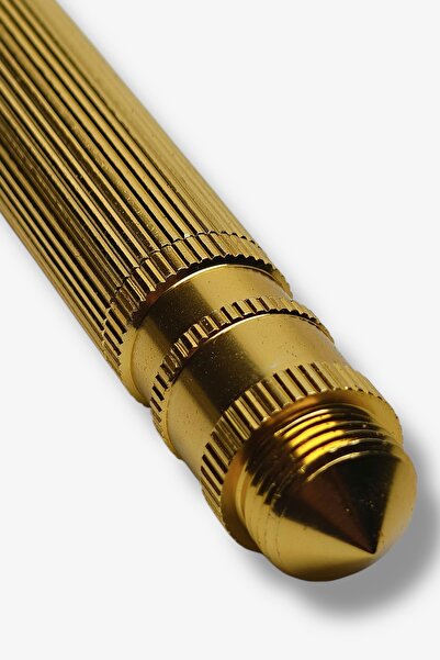 Keskin Adam 215BK 17 cm. Vidalı Çakı Altın Renk