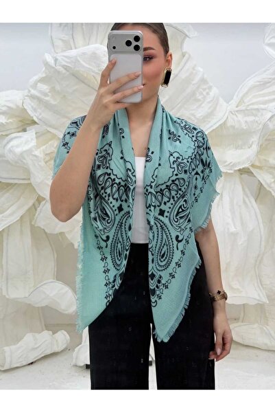 ANBLYs COLLECTION Ethnic D Patterned Self-Tie Shawls Accessory
