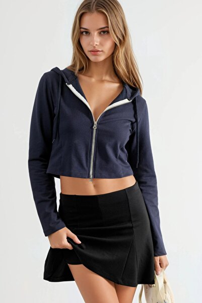 Hiccup Busem Pleated Mini Short Skirt