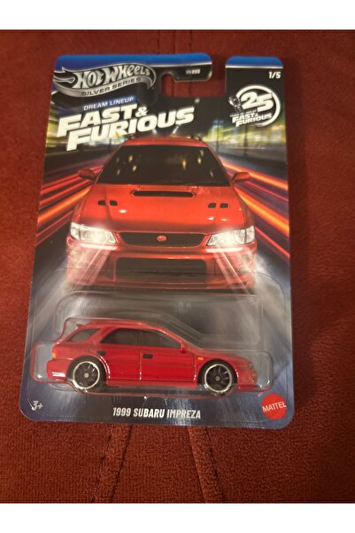 HOT WHEELS HW HNR88 Fast FURİOUS 1999 SUBARU İMPREZA