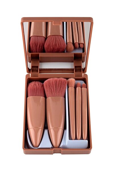 Empressco Φορητό σετ 5 πινέλων μακιγιάζ, επαγγελματικό ρουζ, για τα χείλη, τα...