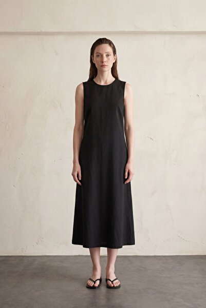 Hiccup MY FASHION Με λεπτομέρεια στην πλάτη Μίντι Φόρεμα