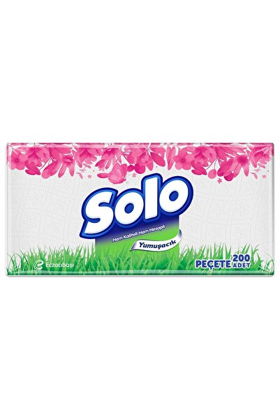 Solo مناديل 200 قطعة