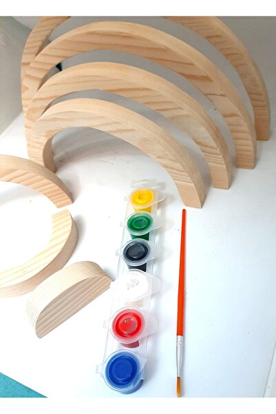 ELSA Wooden Rainbow Painting Set – Fun and Educational Painting Toy