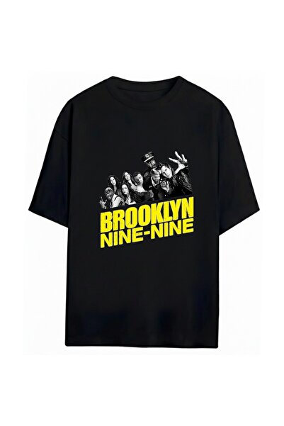 SVART WEAR Brooklyn Nine-Nine Unisex Oversized 100% Cotton Pack T-Shirt