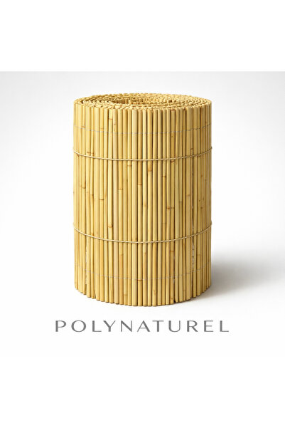 polynaturel Doğal Kamış Çit Bambu Hasır Bahçe Gizlilik Çiti 50x500 cm Balkon ...