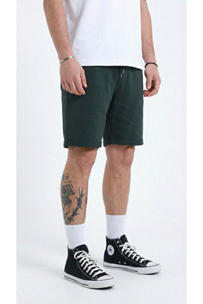 TKT Men's Regular Comfortable Cut, Elastic Waist, Side Pocketed Folded Legs, ...