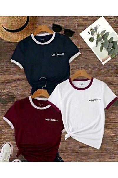 COHERENT Unisex Men/Women 3-Piece Losangel Different Collar Special Printed O...