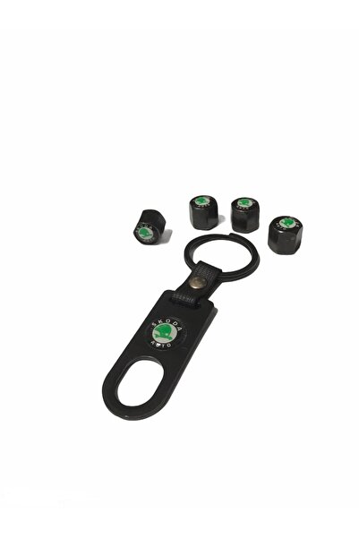 Smart Garage Skoda Karoq Keychain and Valve Cover