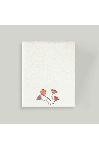 Linens Melia Pamuk 50x85 Cm Yüz Havlusu Beyaz