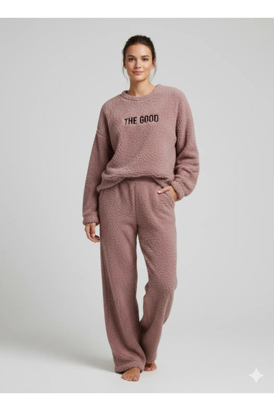 CHARME Cocolino purple women's pajamas with "The Printed