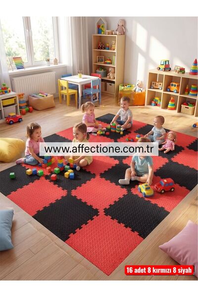 AFFECTİONE damla desen tatami minderi 13mm 50x50 toplam 16 adet fiyatıdır 8 s...