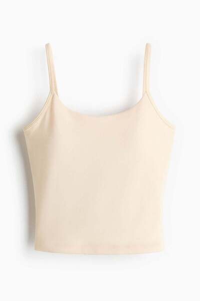 H&M Integral-bra sports strappy top with SoftMove™