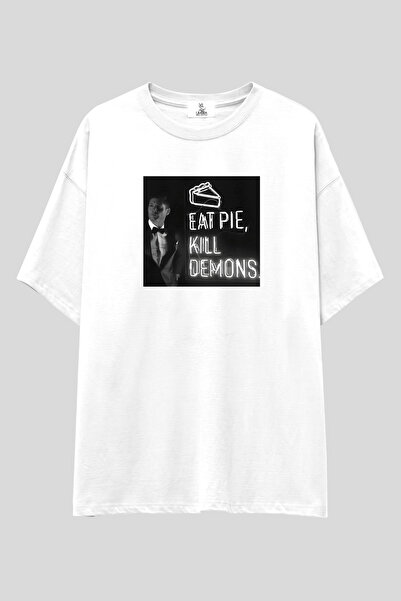UmbraWear Supernatural "Jedi pitu, ubij demone" velika majica | Unisex 100% p...