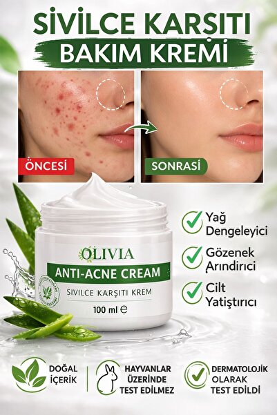 Olivia Wilson Vitamin İçeren Sîvîlce Önleyeci Siyah Nokta Sîvîlce - Âkne Karş...