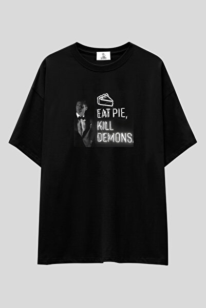 UmbraWear Supernatural "Jedi pitu, ubij demone" velika majica | Unisex 100% p...