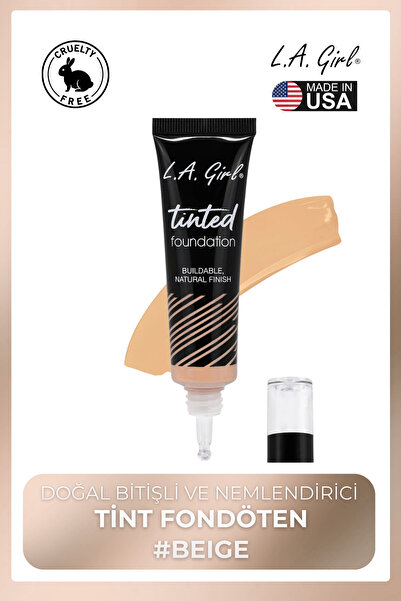 L.A. Girl Tinted Foundation - Natural Finish and Moisturizing Tinted Foundati...