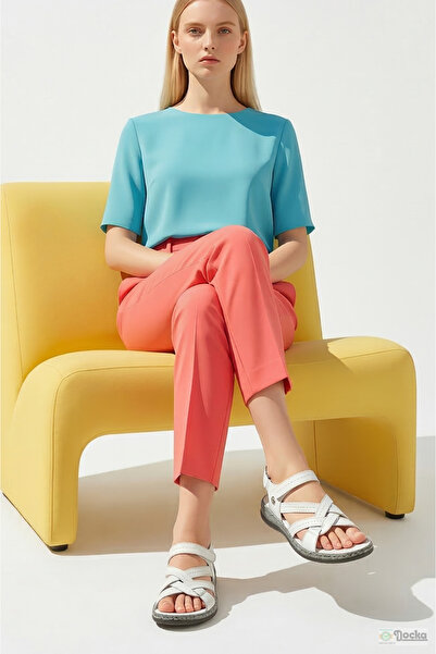 Mammamia Γυναικεία ορθοπεδικά μαλακά ελαφριά καθημερινά σανδάλια από γνήσιο δ...