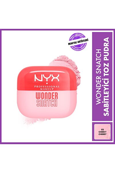 NYX Wonder Snatch Sabitleyici Pudra 02 Cheeky Cherry