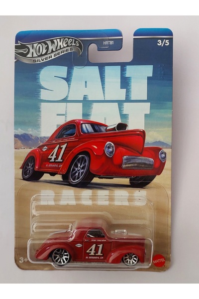 HOT WHEELS Silver Series Salt Flat 1941 Willys 3/5 Hrt81 - Jby83