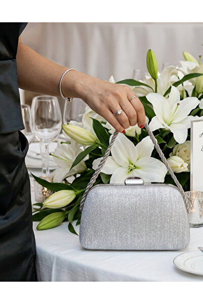 Çanta Trend Sparkling Chain Strap Piece Evening Dress Bag