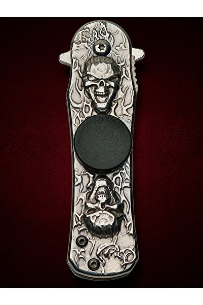 Keskin Adam Haps Bugs M8 15,5 CM Stress Çarklı Paslanmaz Çelik Spinner Mini C...