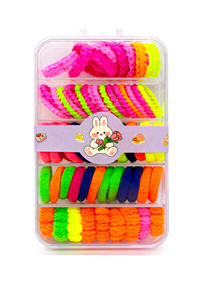 MakeWell Kız Çocuk Saç Tokası Seti – Lastik Toka, Mandal Toka ve Mini Klips S...