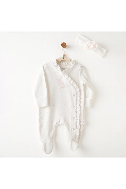 andywawa Ac26503 Summer Time Jumpsuit Set Ecru