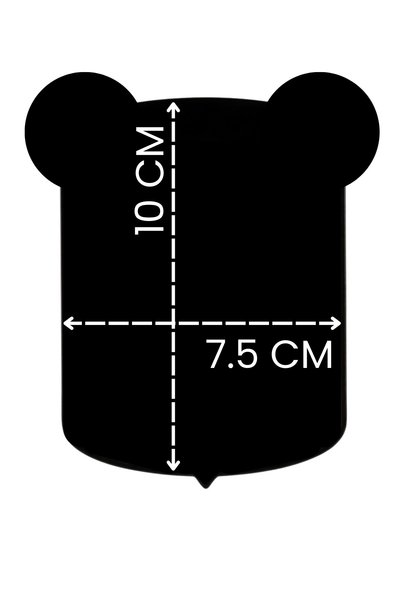 Baghes Selçuklu Vantuzlu Araç Cam Süsü Oto Minibüs Araba Cam Süsü 7.5x10 cm