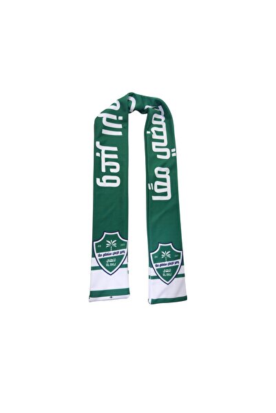 Generic A scarf for fans of Al-Ahli Saudi FC, green and white, with the team'...