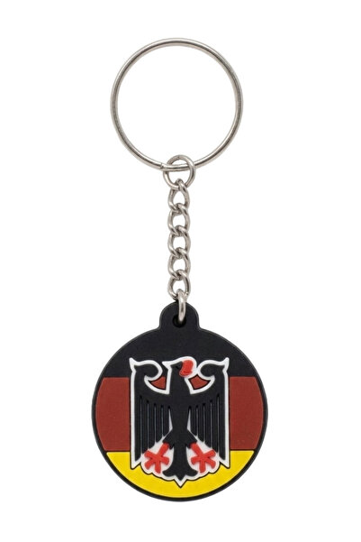 Baghes Almanya Logo Metal Anahtarlık Araç Anahtarlığı Oto Anahtar Süsü Dayanıklı Tasarım