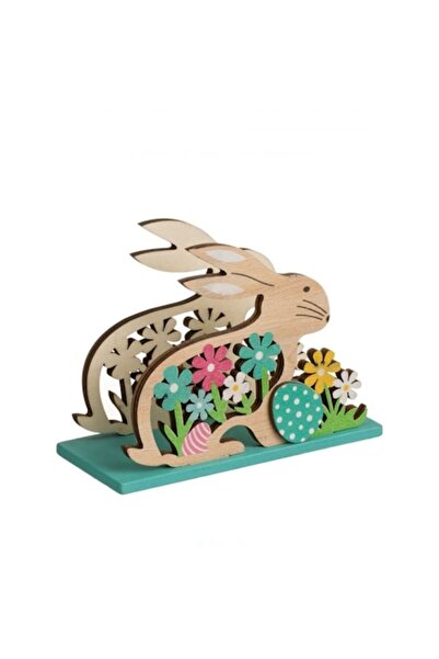 OEM Easter Bunny Shaped Napkin Holder with Colored Base