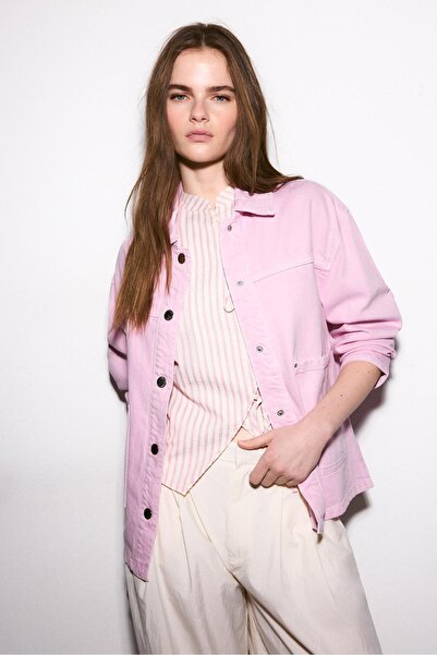 Stradivarius Yama cepli ceket