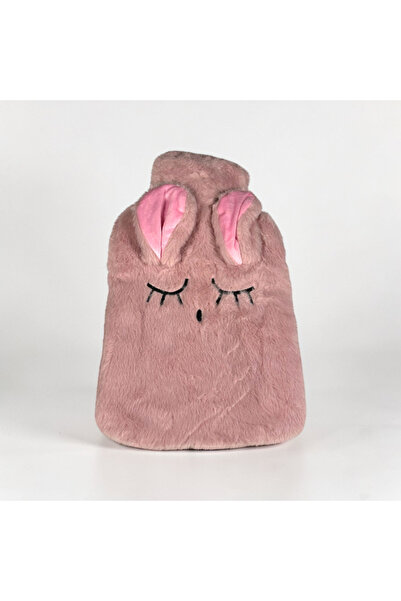 Zey-Al حقيبة ماء ساخن مع وبري حافظات وشكل أرنب - 1.8 لتر ملمس ناعم ثيرموفور -...