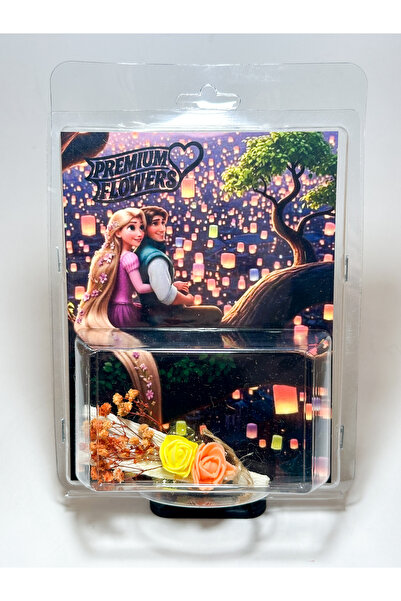 YUONİS ART Premium Flowers - Rapunzel & Flynn