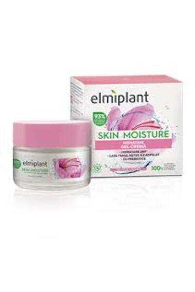 ELMIPLANT Skin Moisture Gel-Crema Hidratanta 24H Cu Prebiotice Pentru Ten Usc...